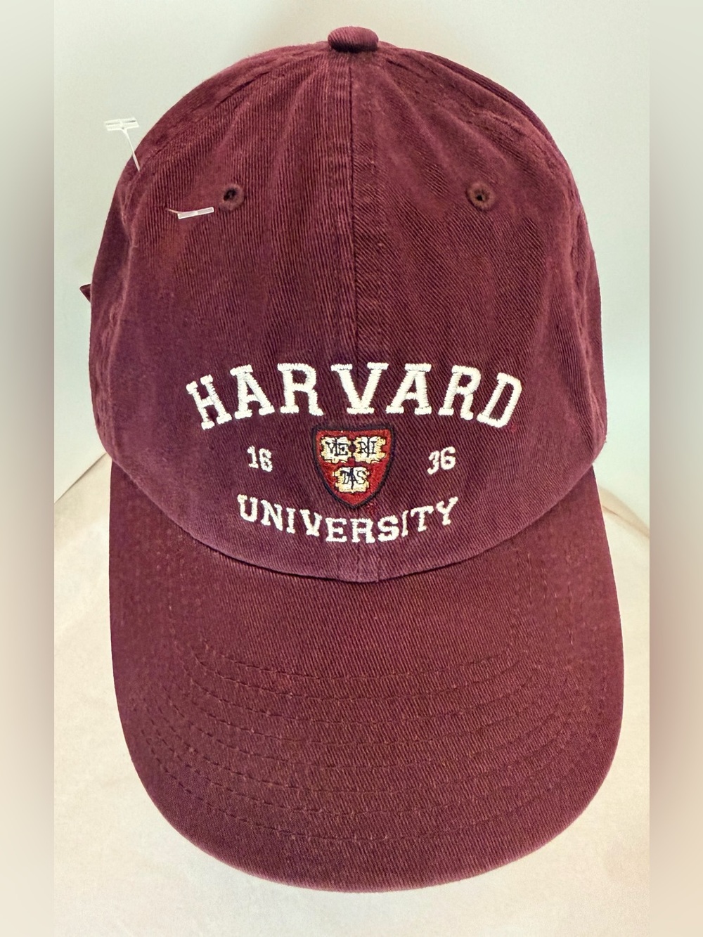 Harvard University ’47 Brand Crimson Embroidered Crest Adjustable Hat